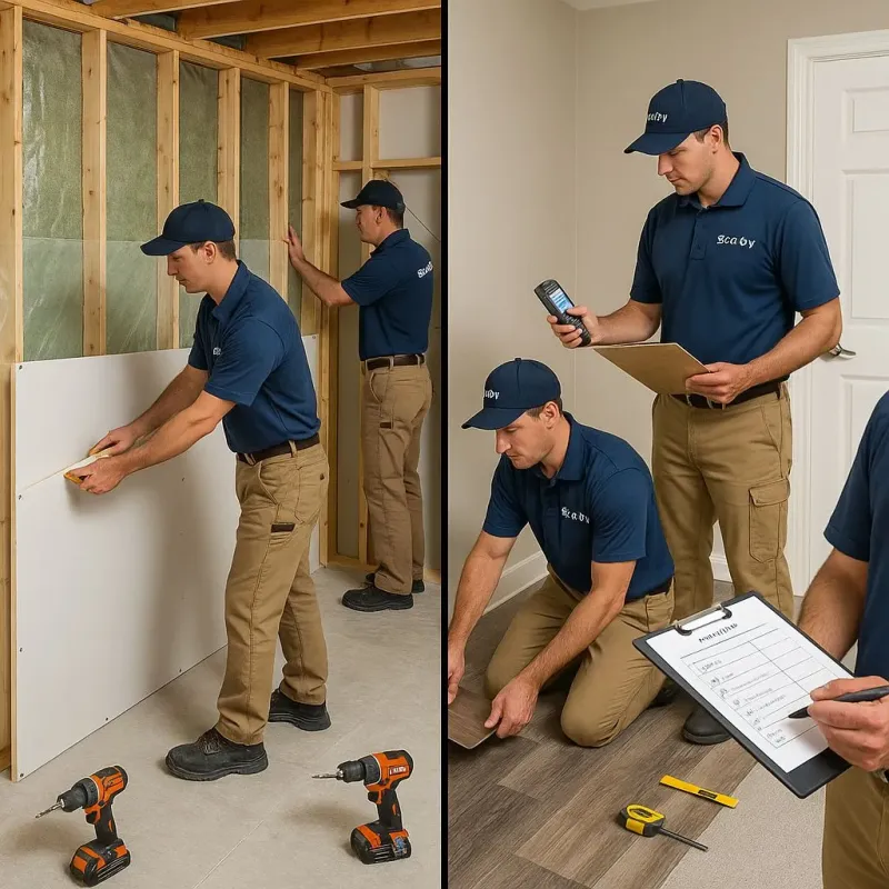 Repairs and Reconstruction process in Mesquite, NM